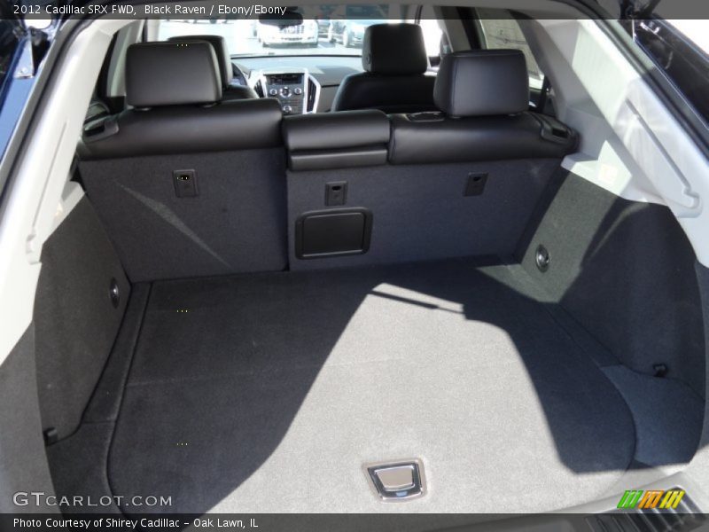 Black Raven / Ebony/Ebony 2012 Cadillac SRX FWD