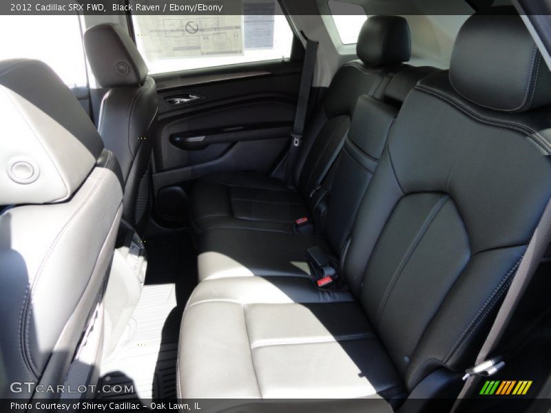 Black Raven / Ebony/Ebony 2012 Cadillac SRX FWD