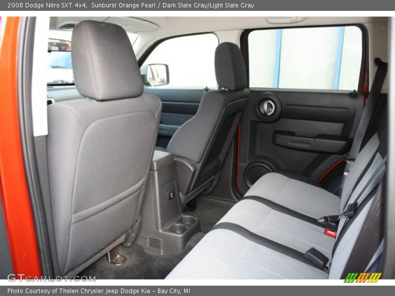 Sunburst Orange Pearl / Dark Slate Gray/Light Slate Gray 2008 Dodge Nitro SXT 4x4