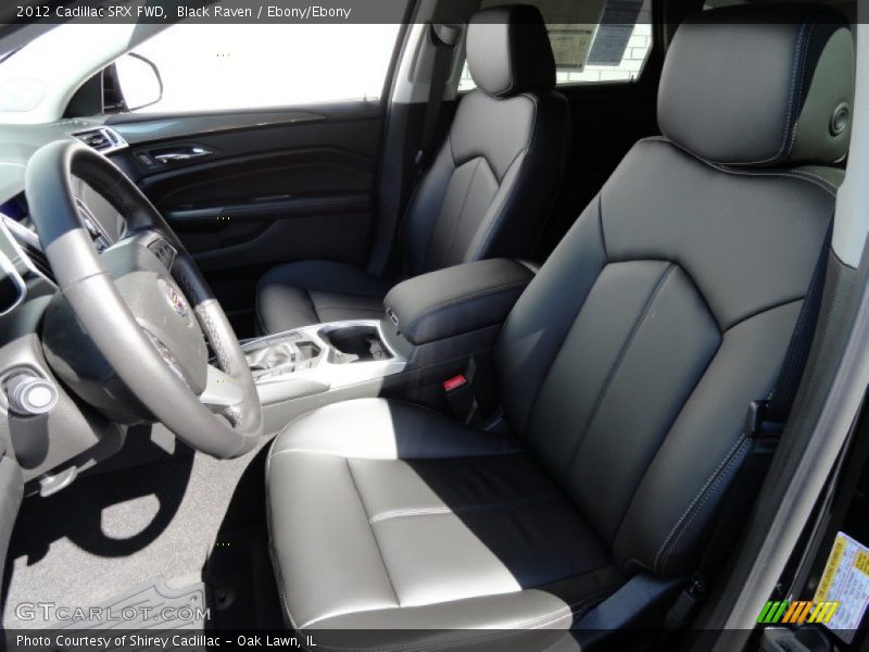 Black Raven / Ebony/Ebony 2012 Cadillac SRX FWD