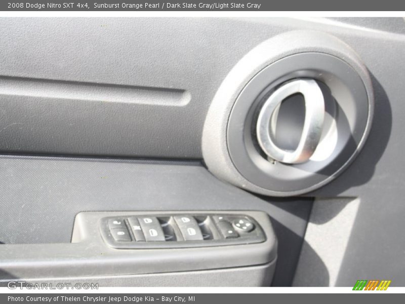 Sunburst Orange Pearl / Dark Slate Gray/Light Slate Gray 2008 Dodge Nitro SXT 4x4