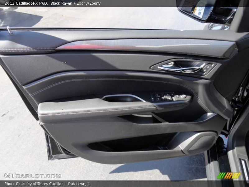 Black Raven / Ebony/Ebony 2012 Cadillac SRX FWD