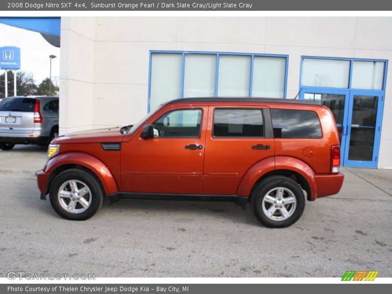  2008 Nitro SXT 4x4 Sunburst Orange Pearl