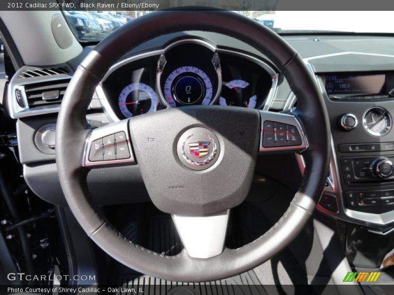 Black Raven / Ebony/Ebony 2012 Cadillac SRX FWD
