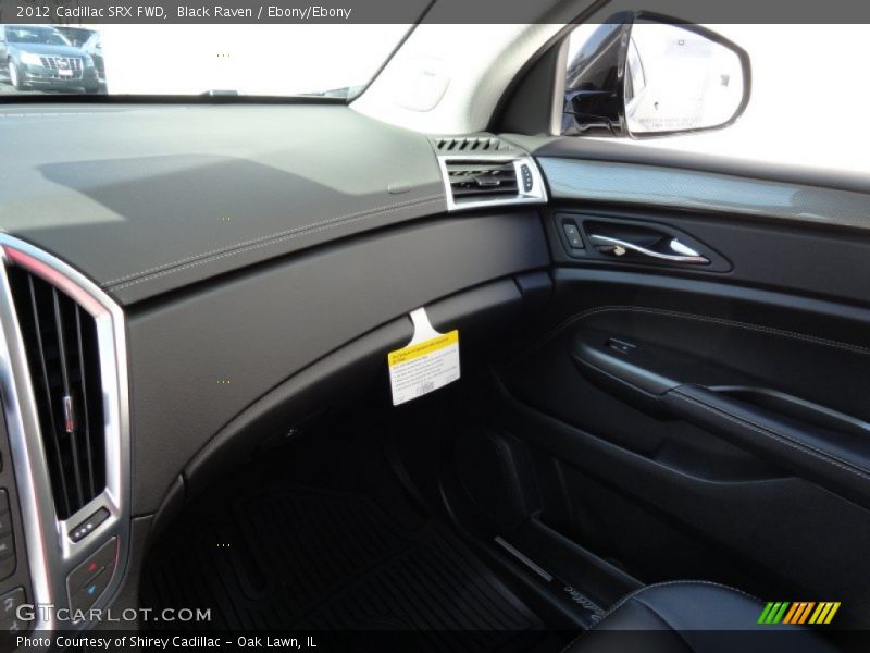 Black Raven / Ebony/Ebony 2012 Cadillac SRX FWD