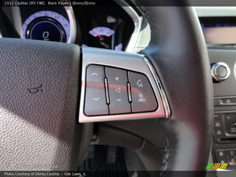 Black Raven / Ebony/Ebony 2012 Cadillac SRX FWD