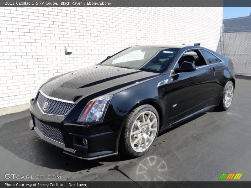 Front 3/4 View of 2012 CTS -V Coupe