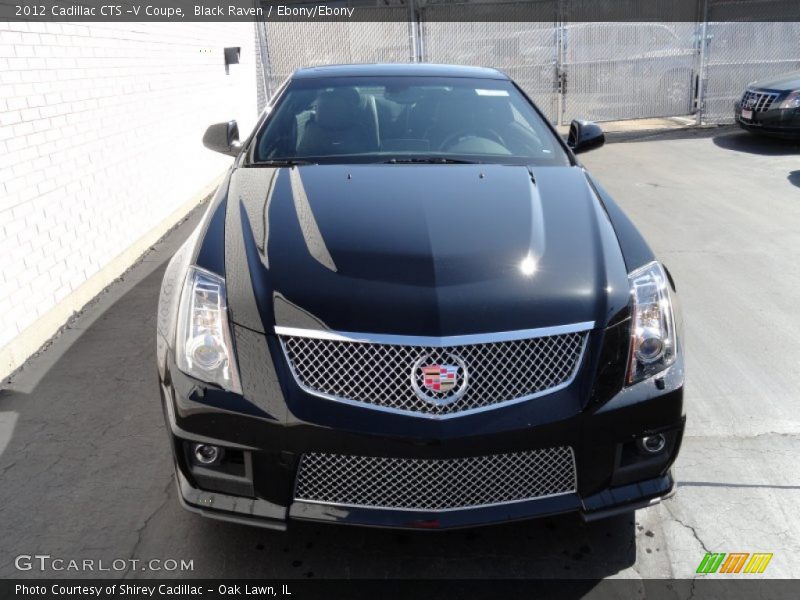 Black Raven / Ebony/Ebony 2012 Cadillac CTS -V Coupe