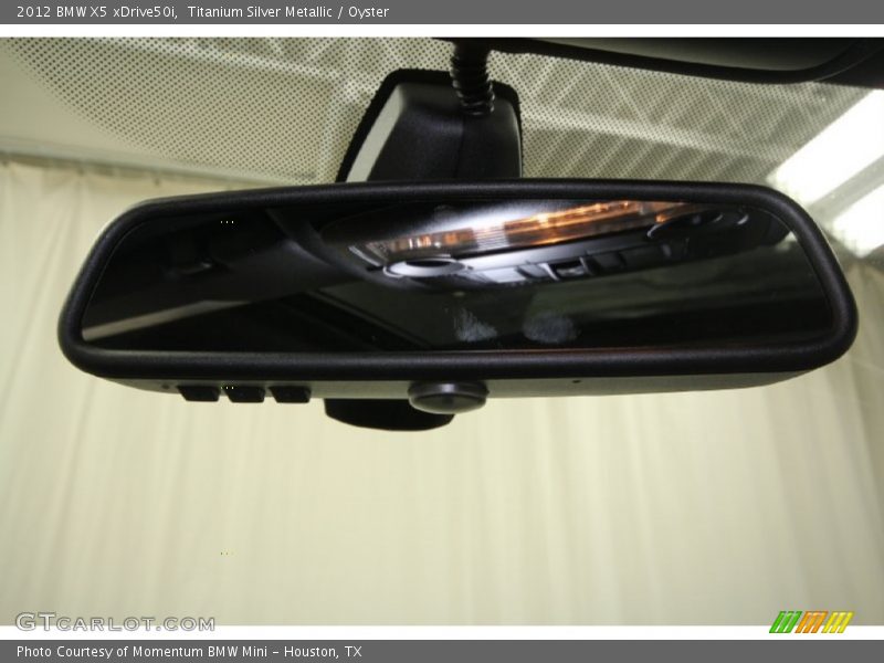 Titanium Silver Metallic / Oyster 2012 BMW X5 xDrive50i