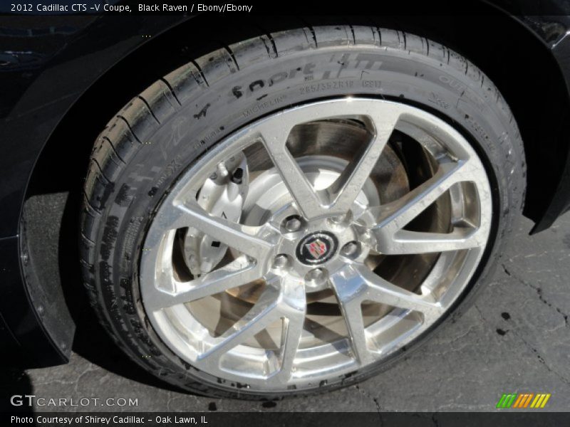 Black Raven / Ebony/Ebony 2012 Cadillac CTS -V Coupe