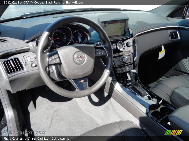 Black Raven / Ebony/Ebony 2012 Cadillac CTS -V Coupe