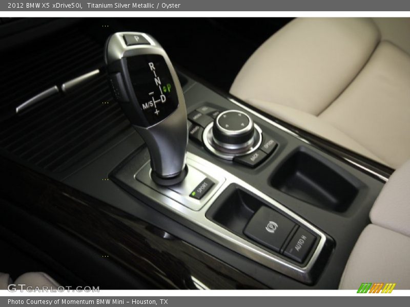 Titanium Silver Metallic / Oyster 2012 BMW X5 xDrive50i