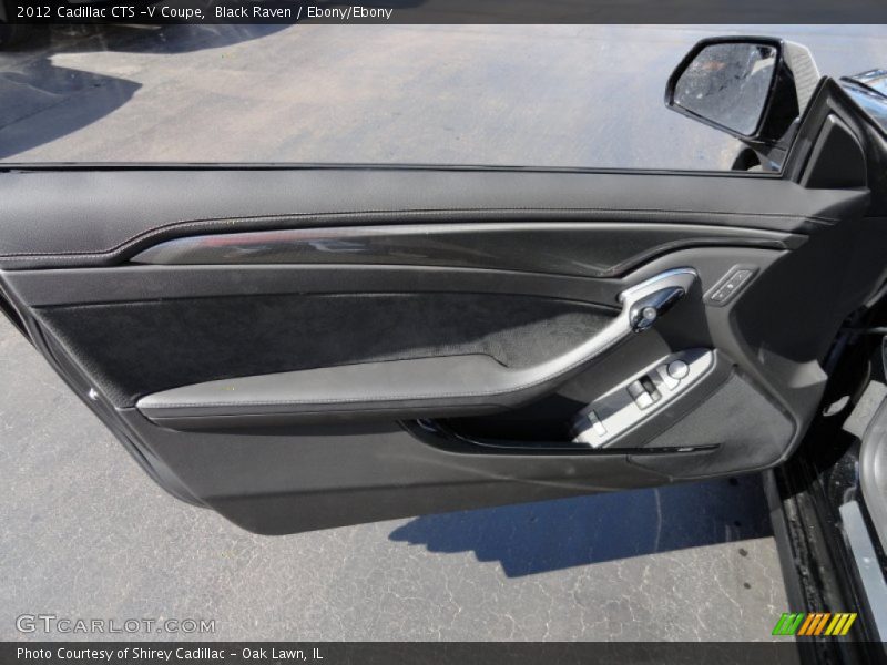 Black Raven / Ebony/Ebony 2012 Cadillac CTS -V Coupe