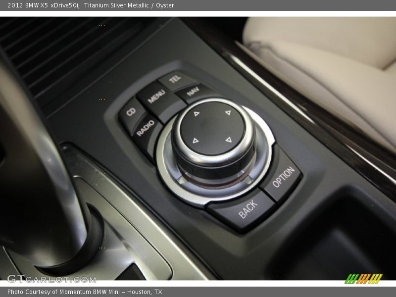 Titanium Silver Metallic / Oyster 2012 BMW X5 xDrive50i