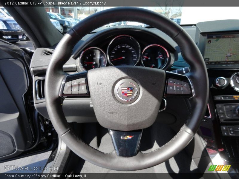  2012 CTS -V Coupe Steering Wheel