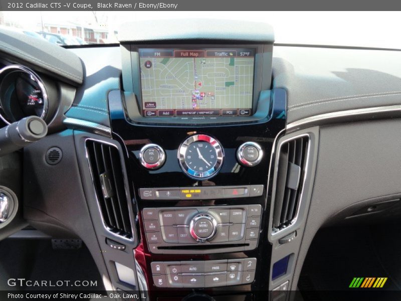 Black Raven / Ebony/Ebony 2012 Cadillac CTS -V Coupe