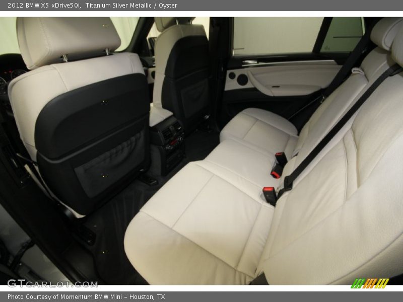Titanium Silver Metallic / Oyster 2012 BMW X5 xDrive50i
