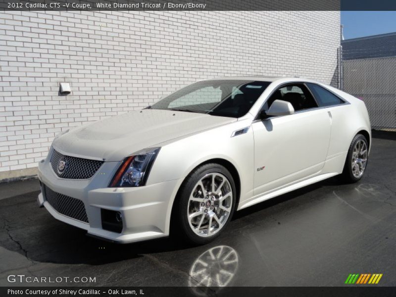 Front 3/4 View of 2012 CTS -V Coupe