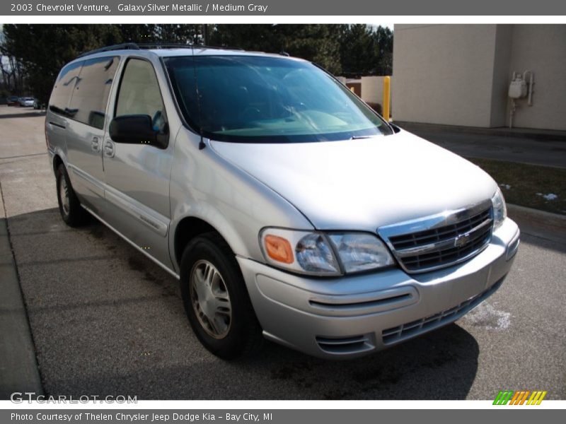 Galaxy Silver Metallic / Medium Gray 2003 Chevrolet Venture