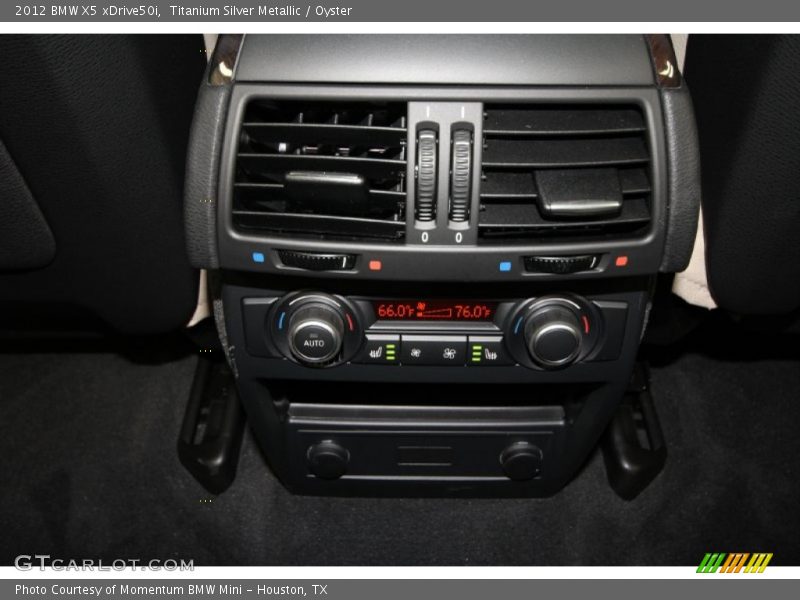 Titanium Silver Metallic / Oyster 2012 BMW X5 xDrive50i