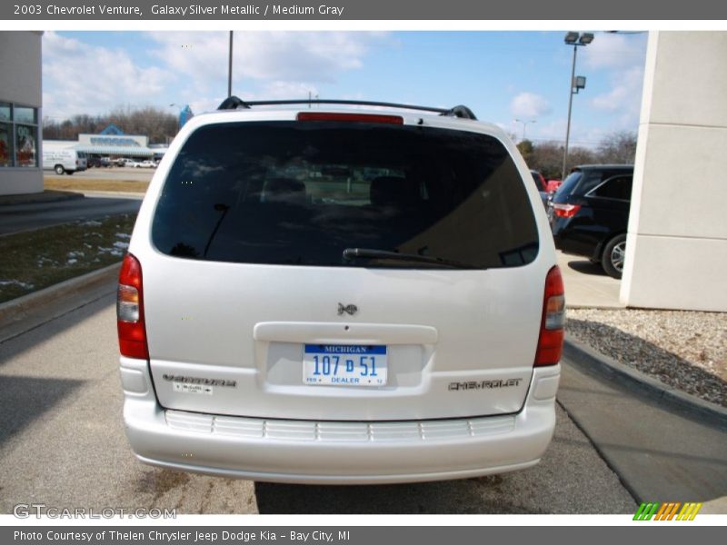 Galaxy Silver Metallic / Medium Gray 2003 Chevrolet Venture