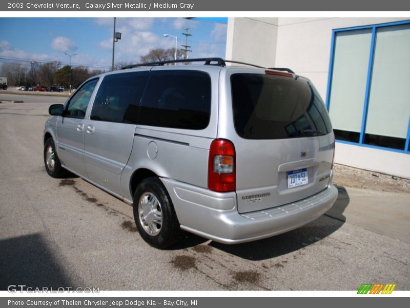Galaxy Silver Metallic / Medium Gray 2003 Chevrolet Venture