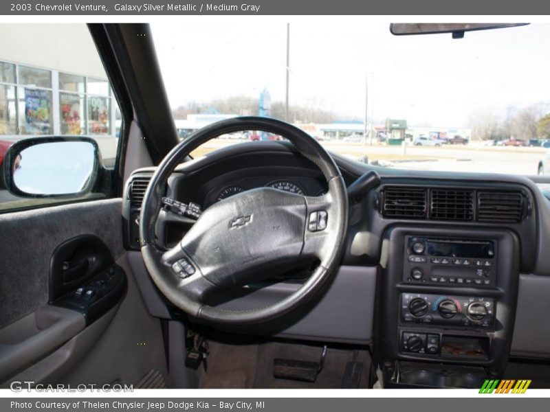 Galaxy Silver Metallic / Medium Gray 2003 Chevrolet Venture