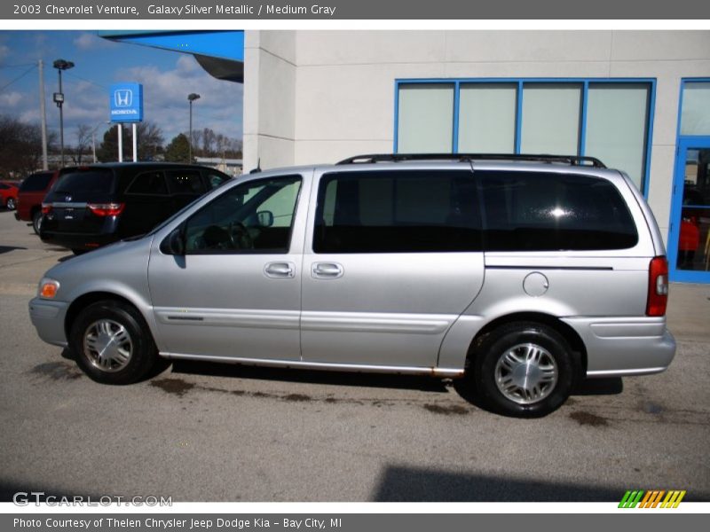 Galaxy Silver Metallic / Medium Gray 2003 Chevrolet Venture