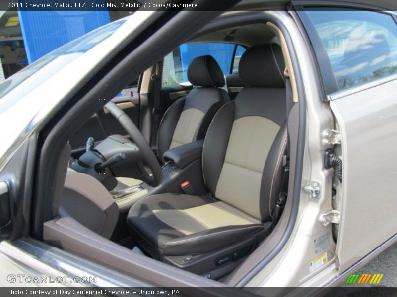 Gold Mist Metallic / Cocoa/Cashmere 2011 Chevrolet Malibu LTZ