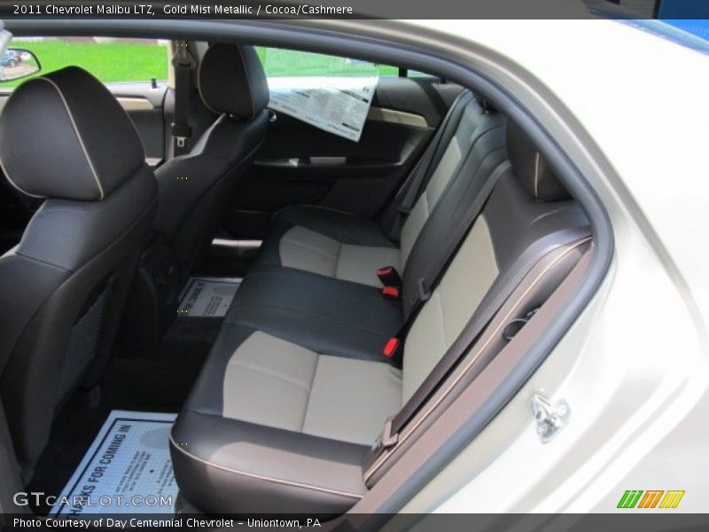 Gold Mist Metallic / Cocoa/Cashmere 2011 Chevrolet Malibu LTZ