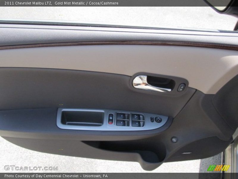 Gold Mist Metallic / Cocoa/Cashmere 2011 Chevrolet Malibu LTZ