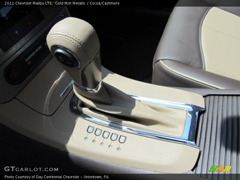 Gold Mist Metallic / Cocoa/Cashmere 2011 Chevrolet Malibu LTZ