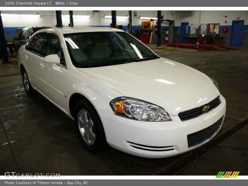 White / Gray 2006 Chevrolet Impala LT