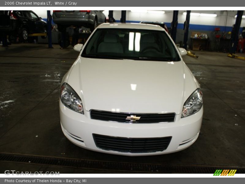 White / Gray 2006 Chevrolet Impala LT