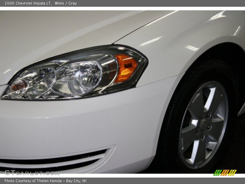 White / Gray 2006 Chevrolet Impala LT