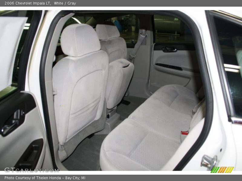 White / Gray 2006 Chevrolet Impala LT