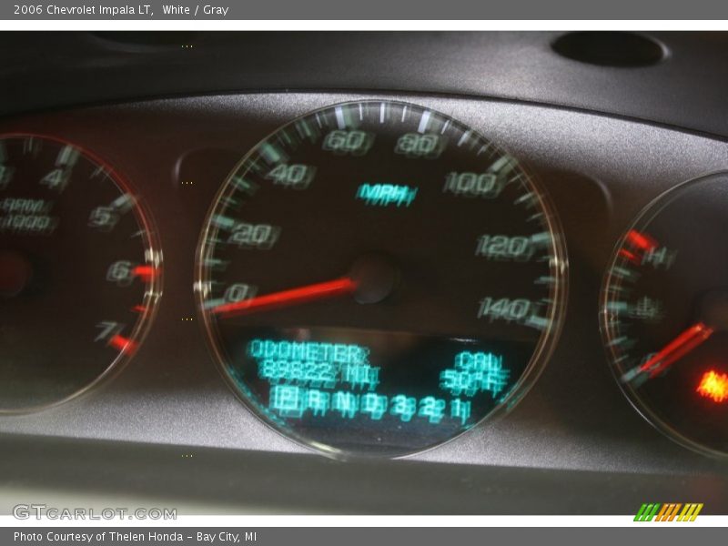 White / Gray 2006 Chevrolet Impala LT