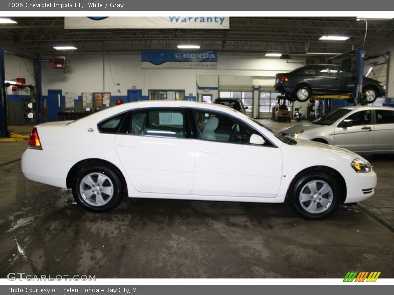 White / Gray 2006 Chevrolet Impala LT