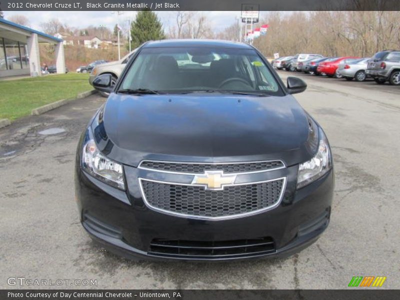Black Granite Metallic / Jet Black 2012 Chevrolet Cruze LT