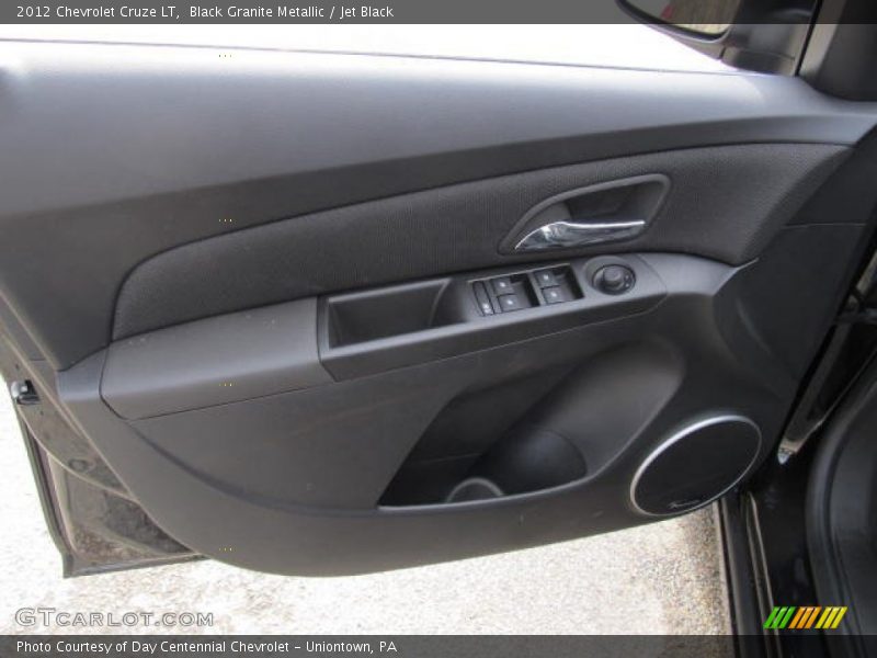 Black Granite Metallic / Jet Black 2012 Chevrolet Cruze LT