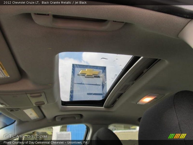 Black Granite Metallic / Jet Black 2012 Chevrolet Cruze LT