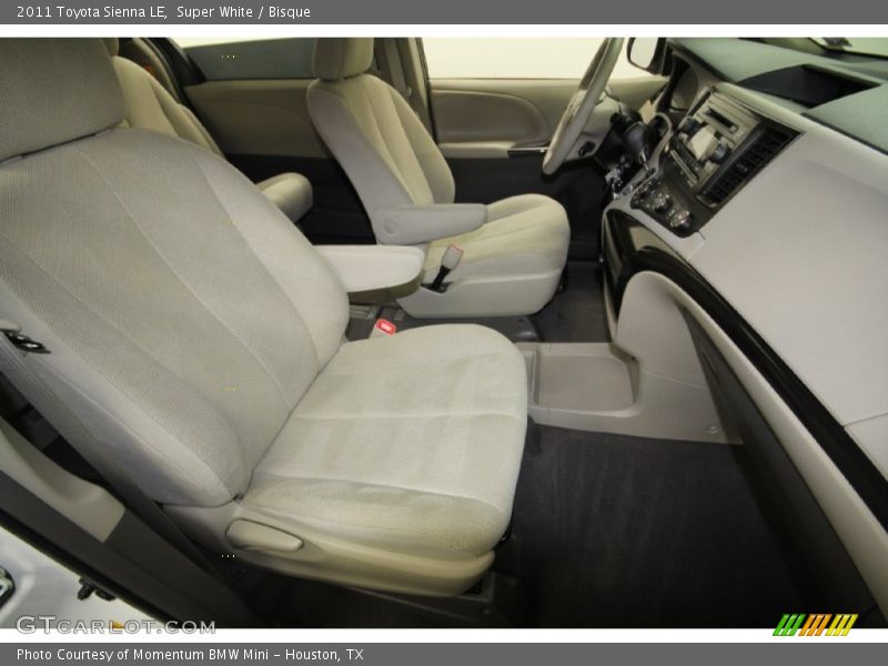 Super White / Bisque 2011 Toyota Sienna LE