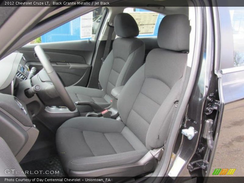 Black Granite Metallic / Jet Black 2012 Chevrolet Cruze LT