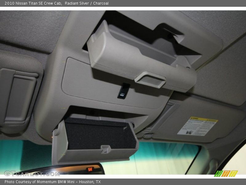 Radiant Silver / Charcoal 2010 Nissan Titan SE Crew Cab