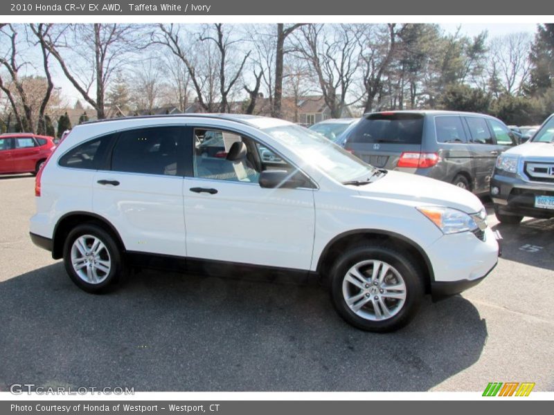 Taffeta White / Ivory 2010 Honda CR-V EX AWD