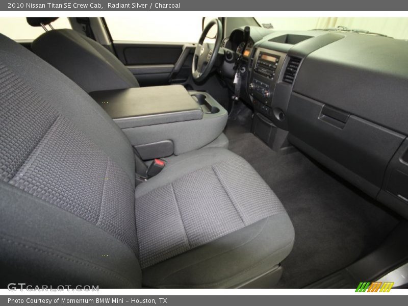 Radiant Silver / Charcoal 2010 Nissan Titan SE Crew Cab