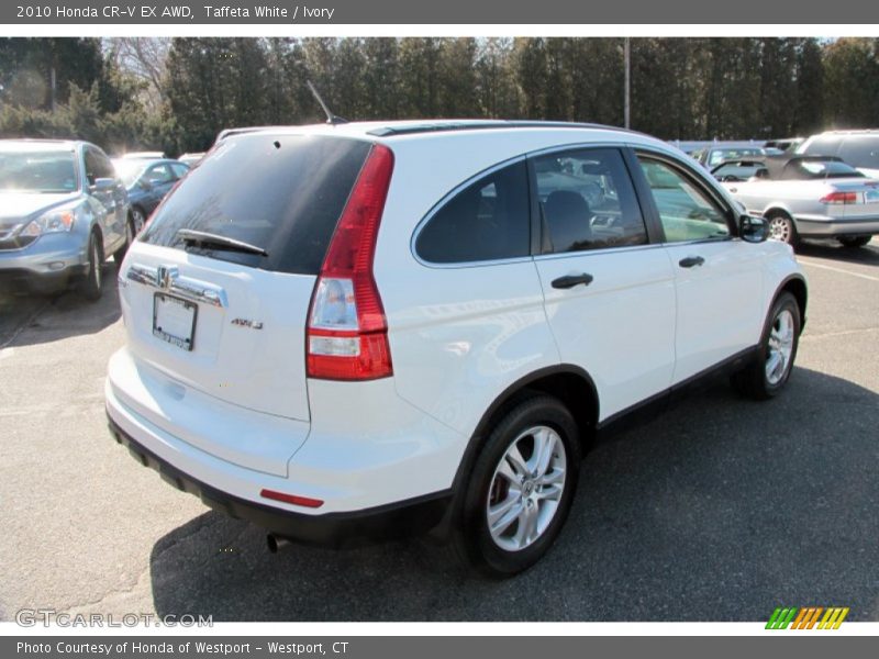 Taffeta White / Ivory 2010 Honda CR-V EX AWD
