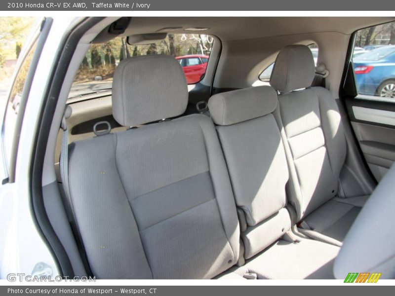 Taffeta White / Ivory 2010 Honda CR-V EX AWD