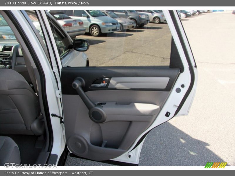 Taffeta White / Ivory 2010 Honda CR-V EX AWD