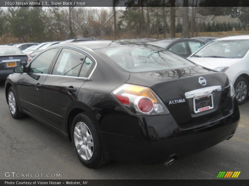 Super Black / Frost 2010 Nissan Altima 2.5